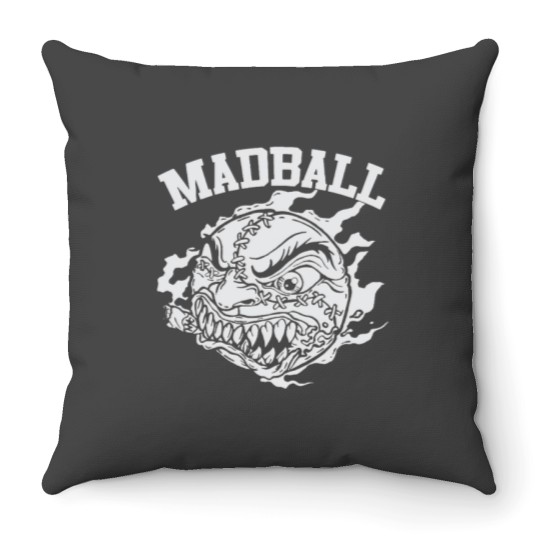 Discover Madball Throw Pillows