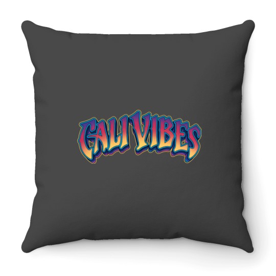 Discover CALI VIBES FESTIVAL 2024 Throw Pillows