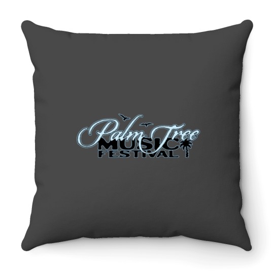 Discover PALM TREE FESTIVAL ASPEN 2024 Throw Pillows
