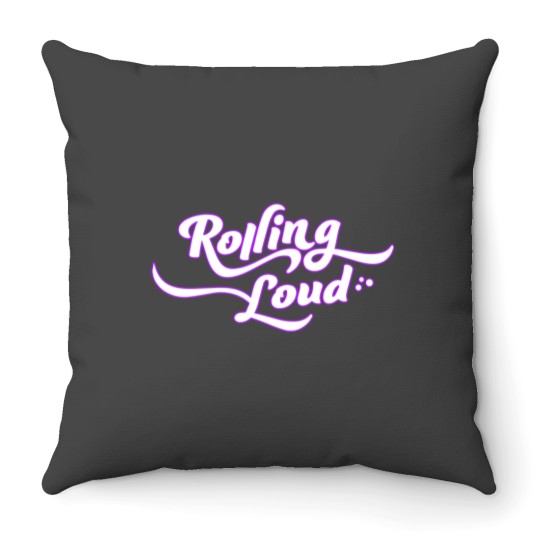 Discover ROLLING LOUD CALI 2024 Throw Pillows