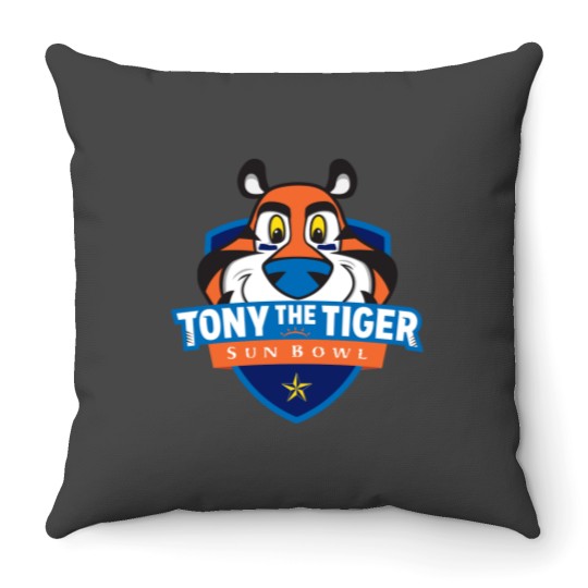 Discover Playing with Tony The Tiger Sun Bowl Design Throw Pillows