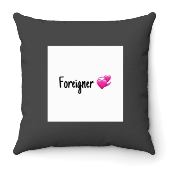 Discover Foreigner (8) Throw Pillows