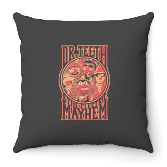 Discover Dr.Teeth Throw Pillows