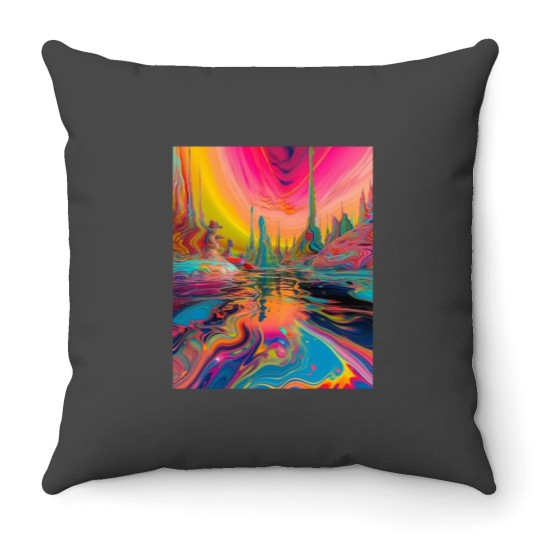 Discover s ParadiseCanvas Print Throw Pillows