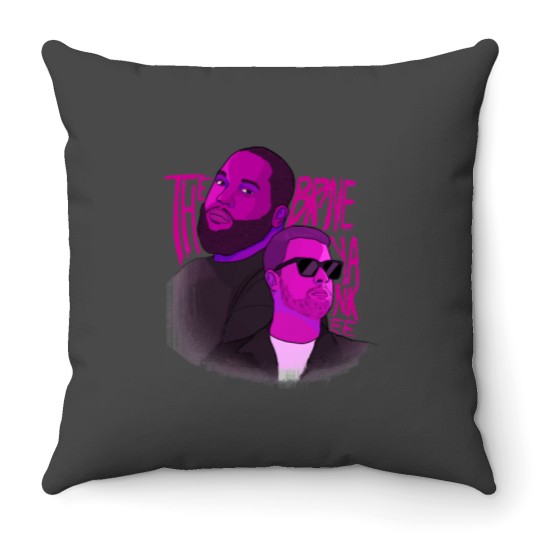 Discover The Brave2 Throw Pillows