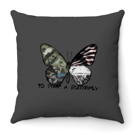 Discover To Pimp A Butterfly Throw Pillows