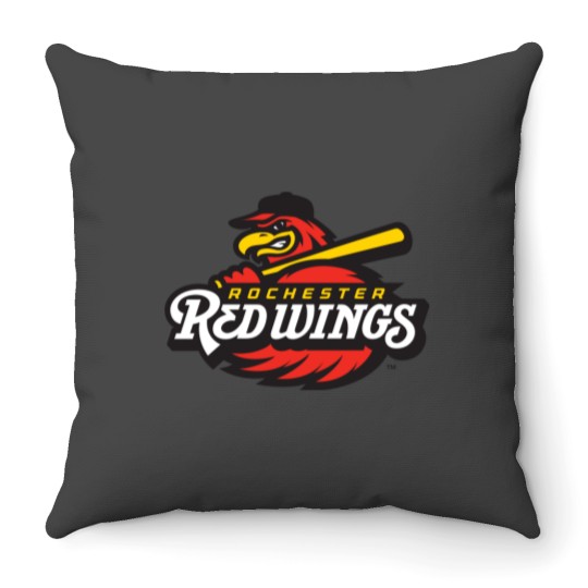 Discover RedWings Baseball Throw Pillows