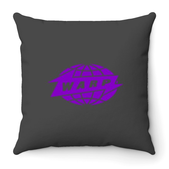 Discover Warp Throw Pillows