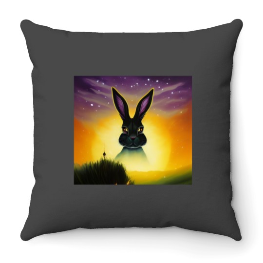 Discover Watership Down series. The Requiem to Continue Throw Pillows