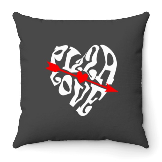 Discover Pizza Lover Throw Pillow