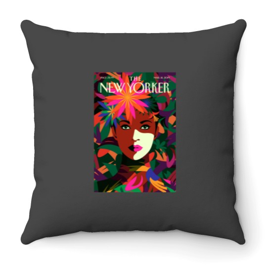 Discover Woman Dancer Art Poster Throw Pillows