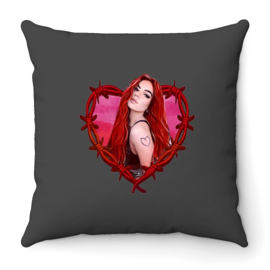 Discover Bichota--Karol G-Bichota de copia Throw Pillows