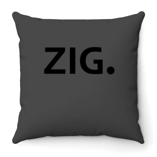 Discover ZIG. Sticker Throw Pillows