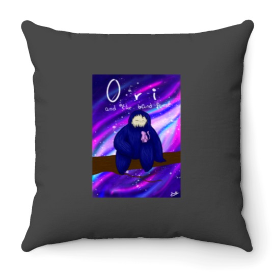 Discover Galaxy Ori and the Blind Forest platform-adventure play game Throw Pillows