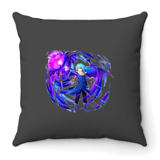 Discover rimuru tempest That Time I Get Reincarnated as a Slime s2 Throw Pillows
