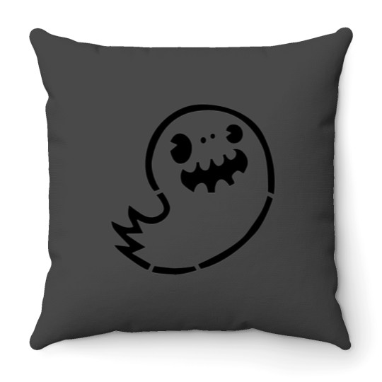 Discover -Ghost-Boy Throw Pillows