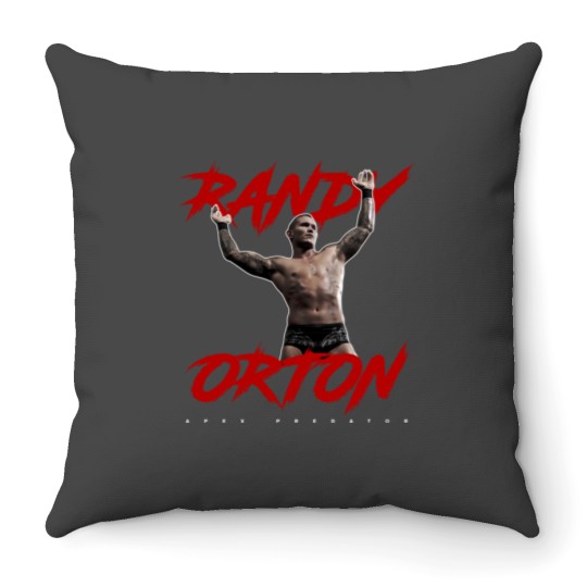 Discover wwee Randy Orton Wrestling Entertainment SmacDown! Throw Pillows