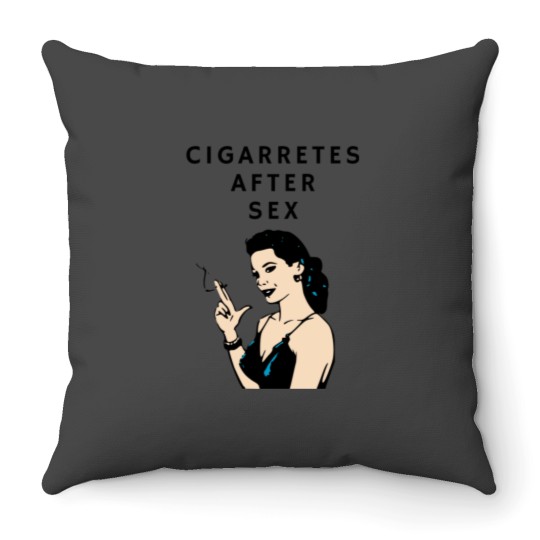 Discover Cigarretes After sx (2) Throw Pillows
