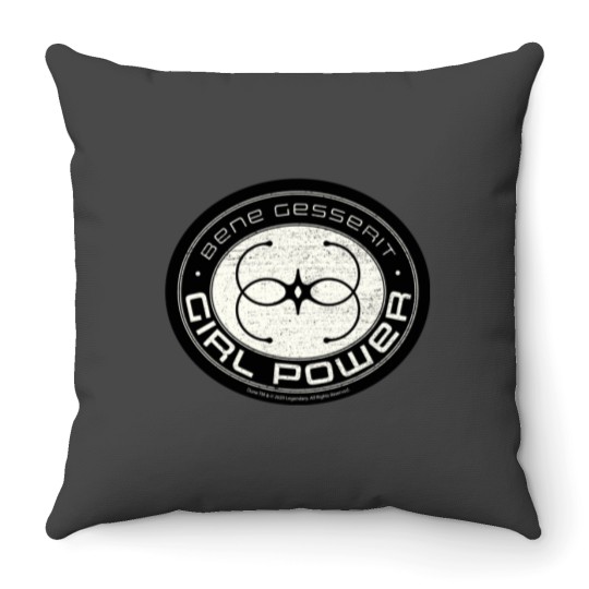 Discover Bene Gesserit  Girl Power Dune117 Throw Pillows