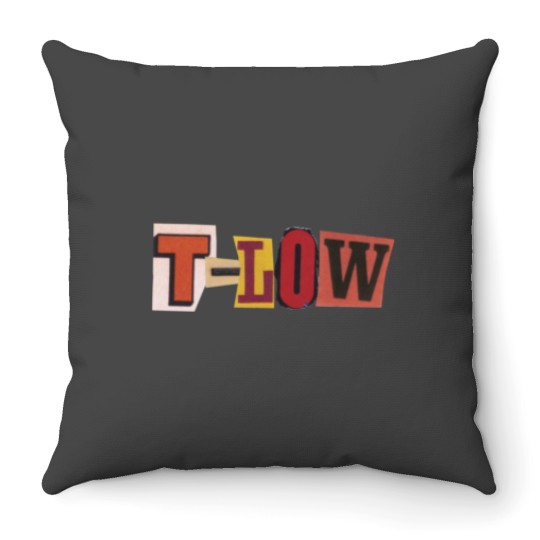 Discover WINGED 8 BALL Sticker Throw Pillows