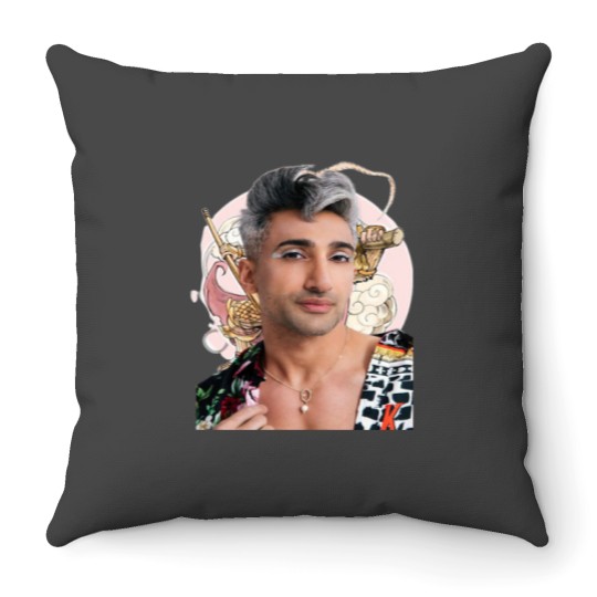 Discover Tan France Throw Pillows
