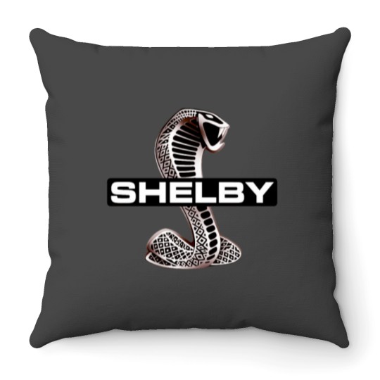 Discover RED LIGH SHELBY MUSTANG GT500 Throw Pillows