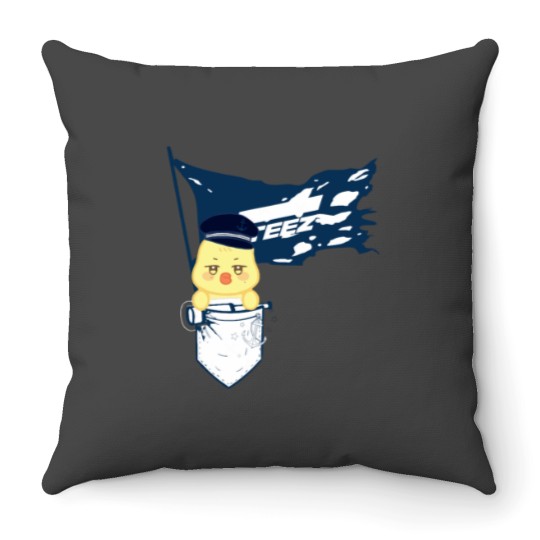 Discover ATEEZ - [ANITEEZ IN ILLUSION] - bbyongMING in your pocket Throw Pillows