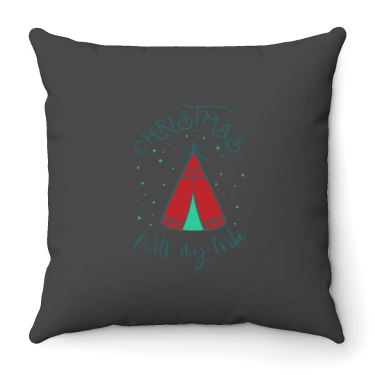 Discover Christmas in my trimble Classic(1) Throw Pillows