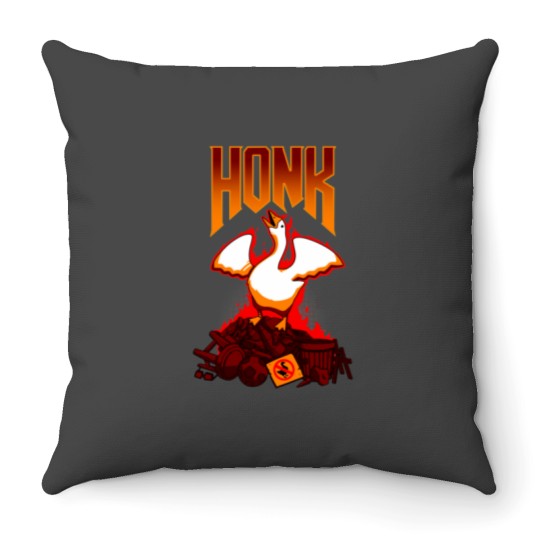 Discover HONK Throw Pillows