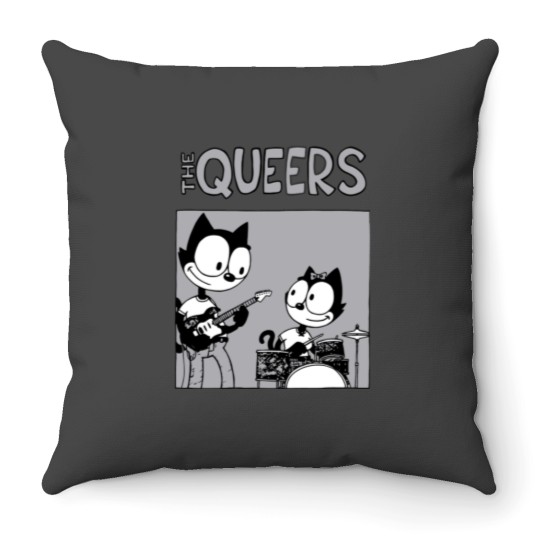Discover Love Me by The Queers Throw Pillows