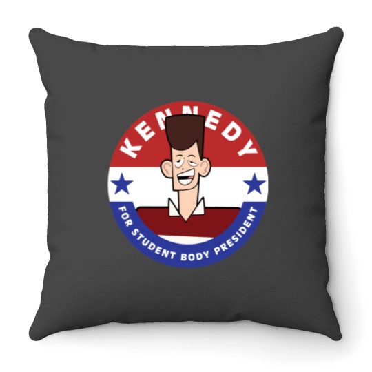 Discover Student Body President Throw Pillows