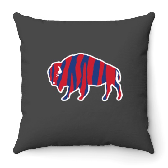 Discover Zubas Bison Throw Pillows