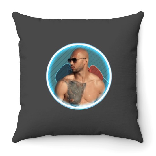 Discover Andrew Tate 4 (7) Throw Pillows