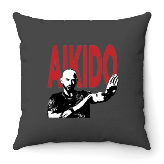 Discover Aikido Andrew Tate Classic Throw Pillows
