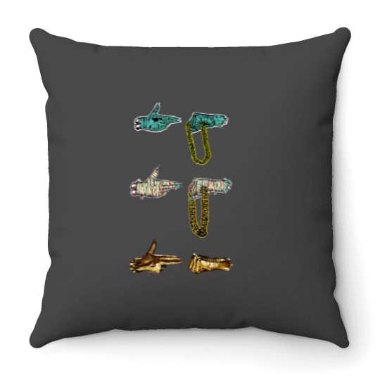 Discover Run The Jewels Throw Pillows