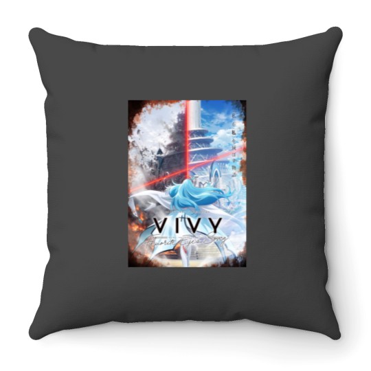 Discover VivyFluoriteEye Song Throw Pillows