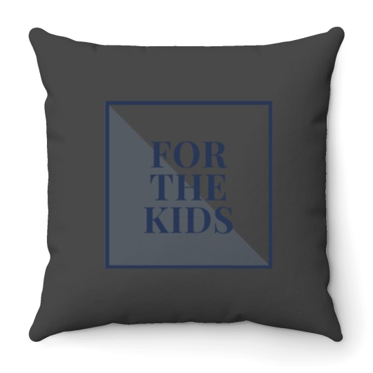 Discover FTK Block Throw Pillow