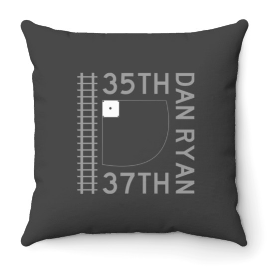 Discover Streets Of Bridgeport (White Sox) Throw Pillows