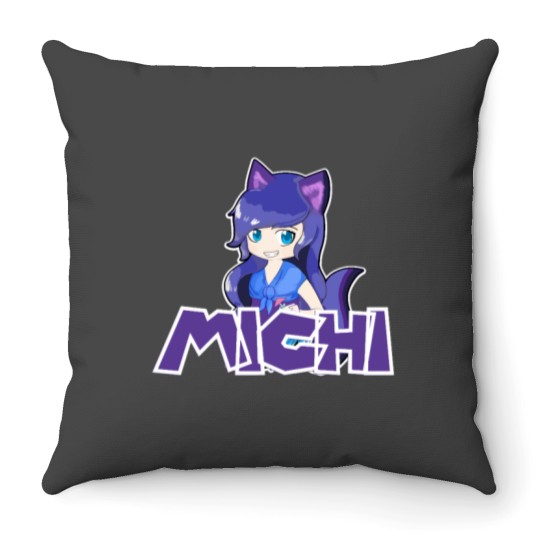 Discover Aphmau Michi Throw Pillows
