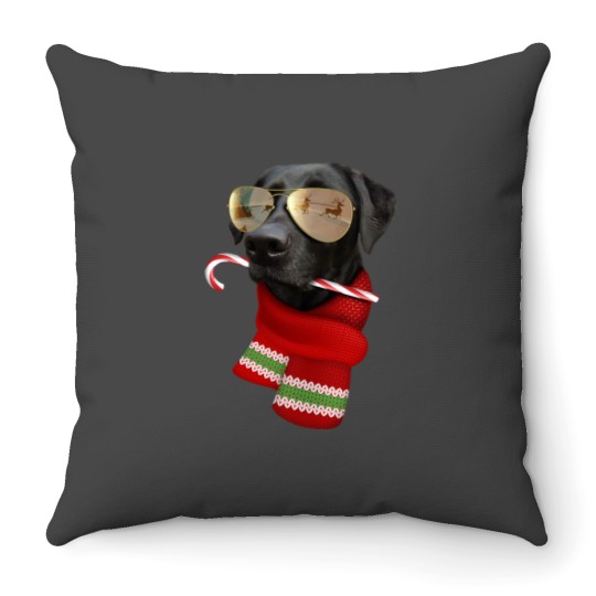 Discover Labrador Christmas Gift Dog Lovers Lab Sunglasses Throw Pillows