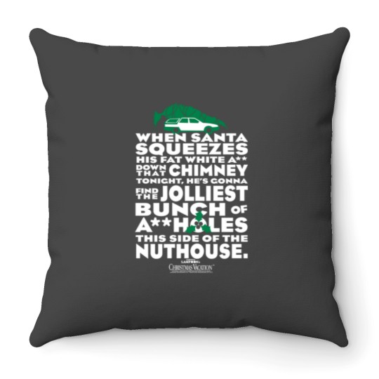 Discover National Lampoon 39 S Christmas Vacation Jolliest Bunch Throw Pillows