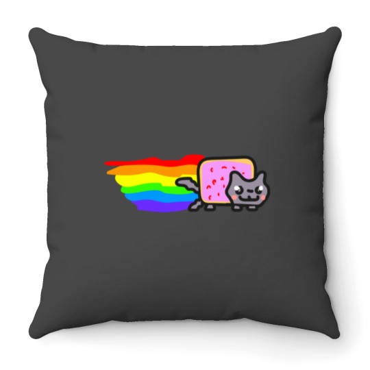 Discover Nyan cat Throw Pillows