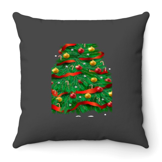 Discover Let 39 S Get Lit Christmas Tree Funny Drinking Throw Pillows