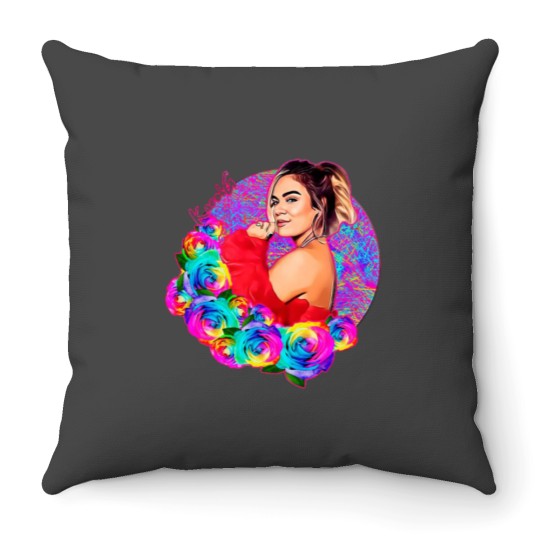 Discover Vintage Bichota Throw Pillow Copy