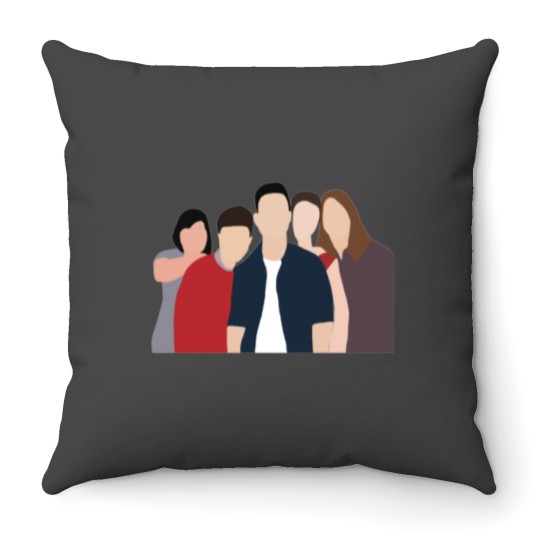Discover Maroon 5 Camiseta Throw Pillows