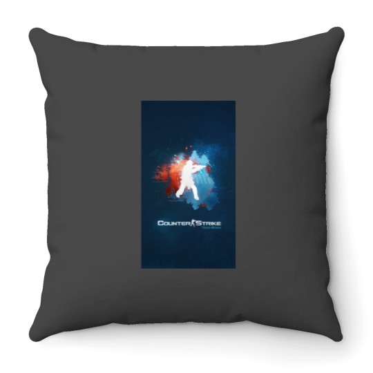 Discover counter strike go Throw Pillows