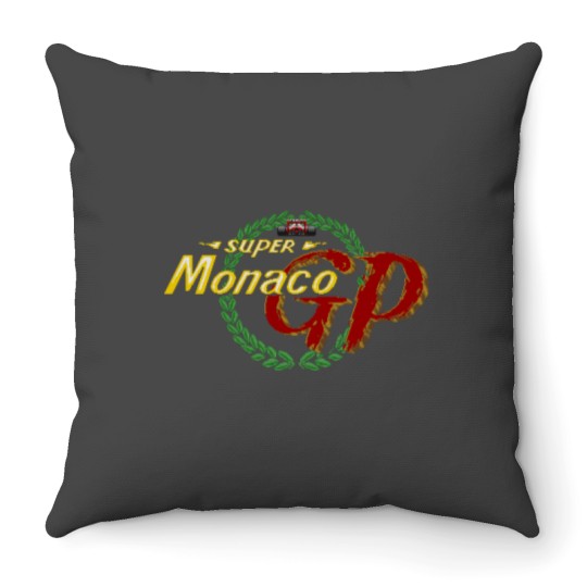 Discover Super Monaco1 Grand Prix Throw Pillows