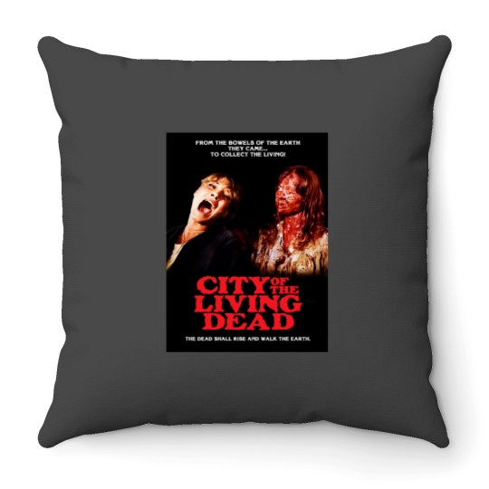 Discover The dead shall rise and walk the earth cover  Classic Throw Pillows