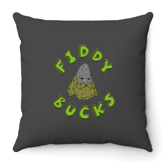 Discover Fiddy Bucks The Big Lez Show Throw Pillows