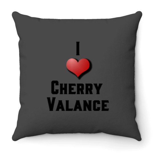 Discover Love Cherry Valance Throw Pillows